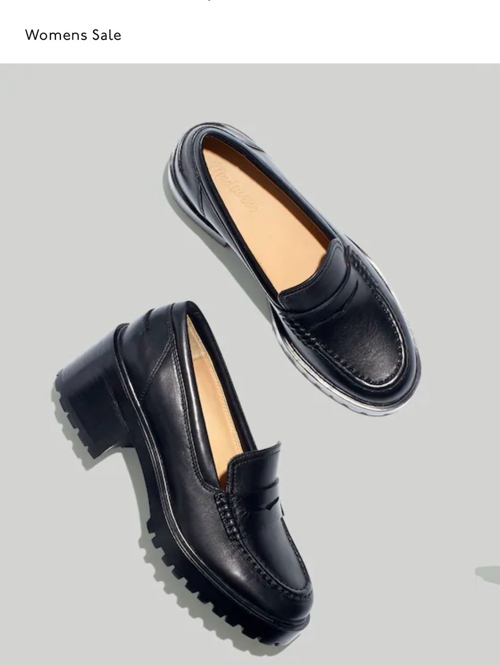 Madewell Leander Lug-Sole Loafers